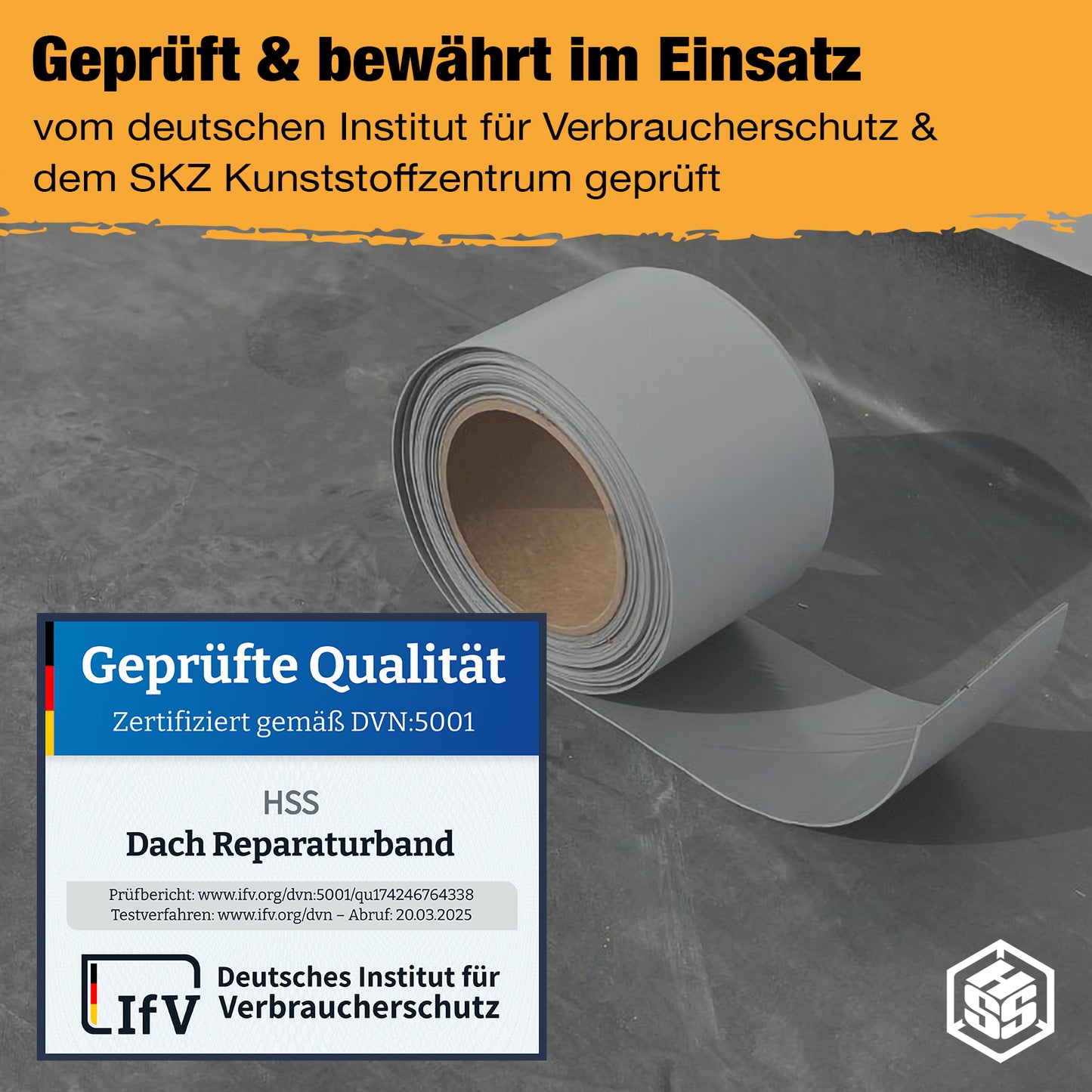 Dakreparatietape met MicroSealant®