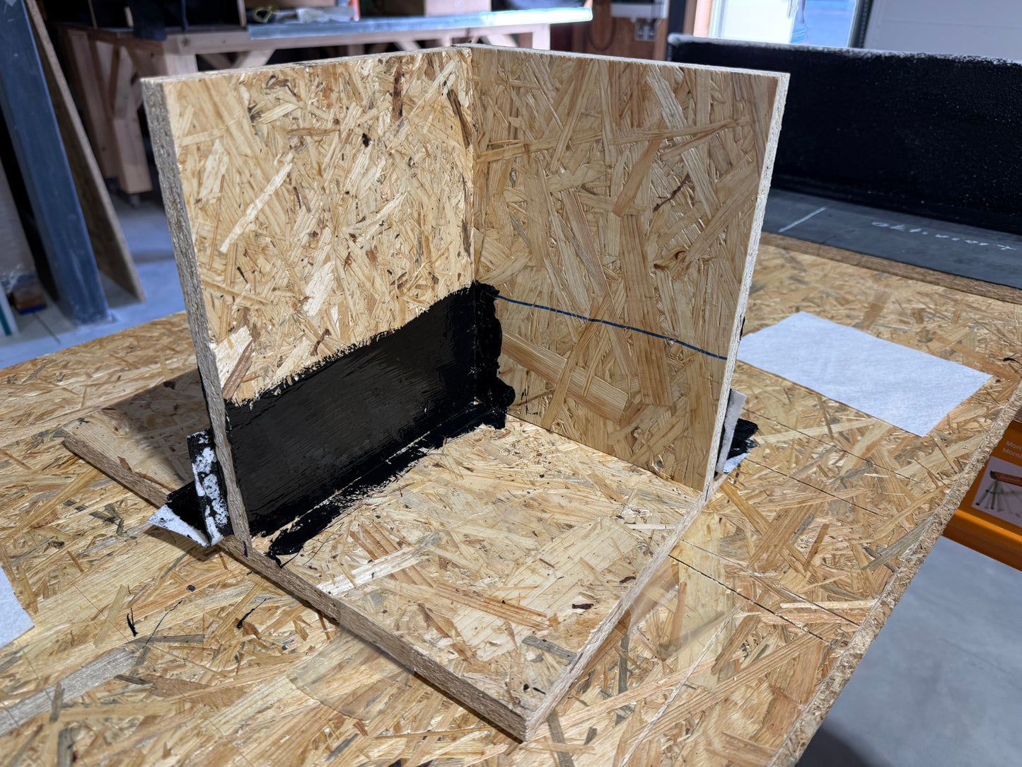 Innenecke Vlies für Flüssigkunststoff