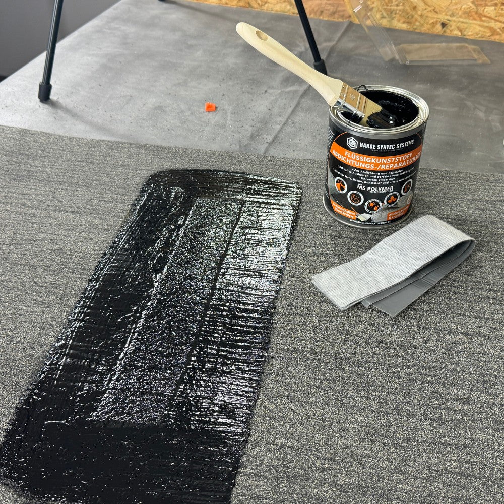 Dakreparatietape MicroSealant® VLIES+ (voor vloeibaar plastic)