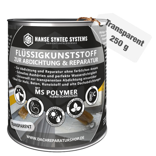 HSS Flüssigkunststoff Transparent B-WARE