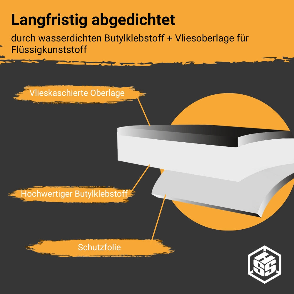 Dach Reparaturband Vlies+