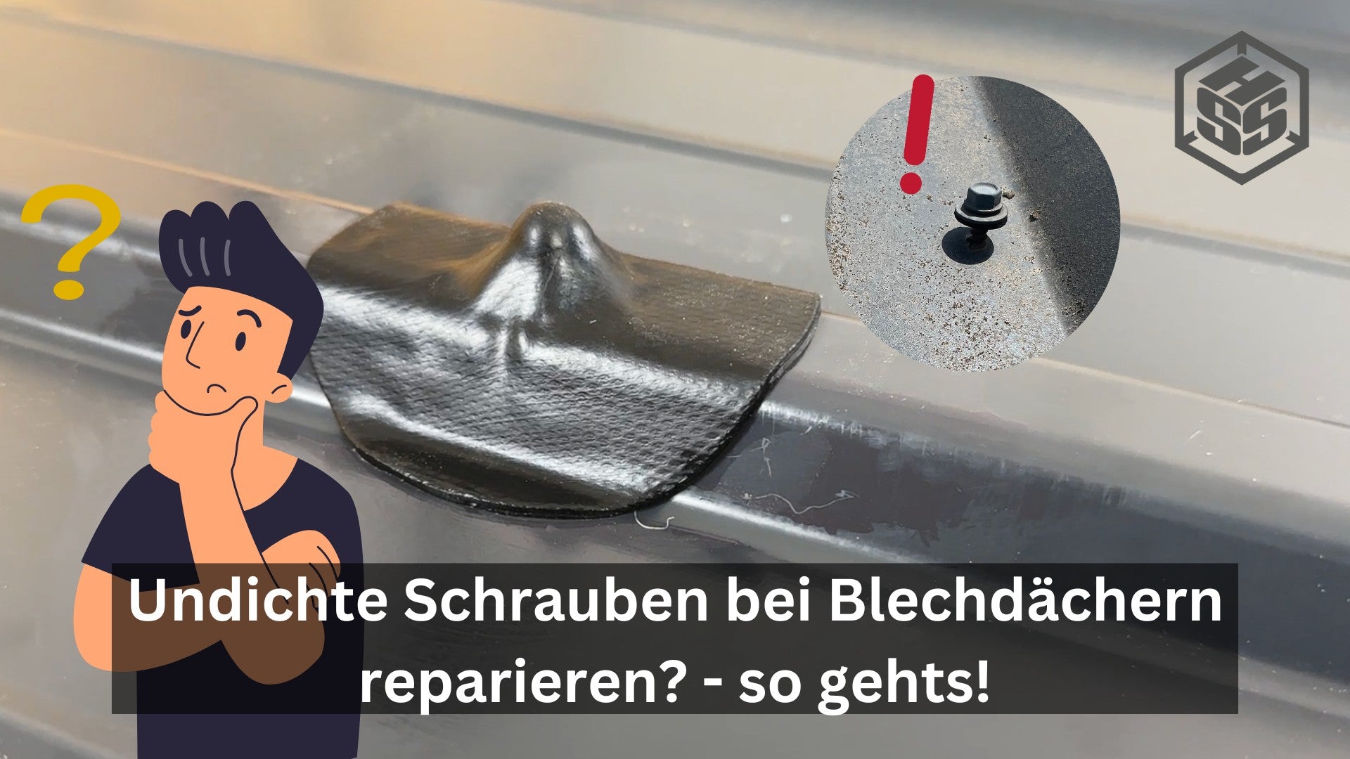 Uberlappende Bleche Abdichten