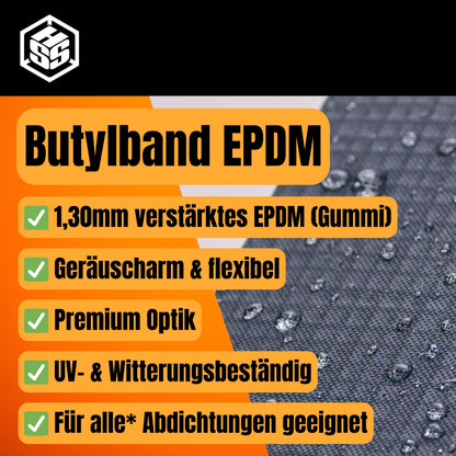 Butylband EPDM gewebeverstärkt