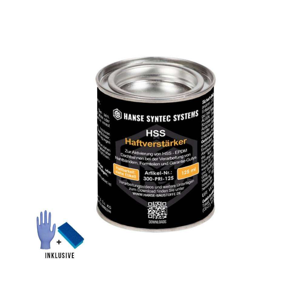 HSS Haftverstärker Dose 125ml inkl. Schwamm und Handschuh - Reichweite ca. 2m² - DachreparaturShop